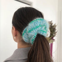 Big knitted scrunchies - 3 colours