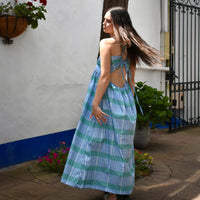 Clara dress - RO custom stripe