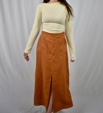 Kate front split skirt