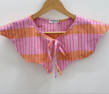 Mr wave collar - Pink stripe