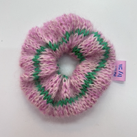 Medium knitted scrunchies - 4 colours