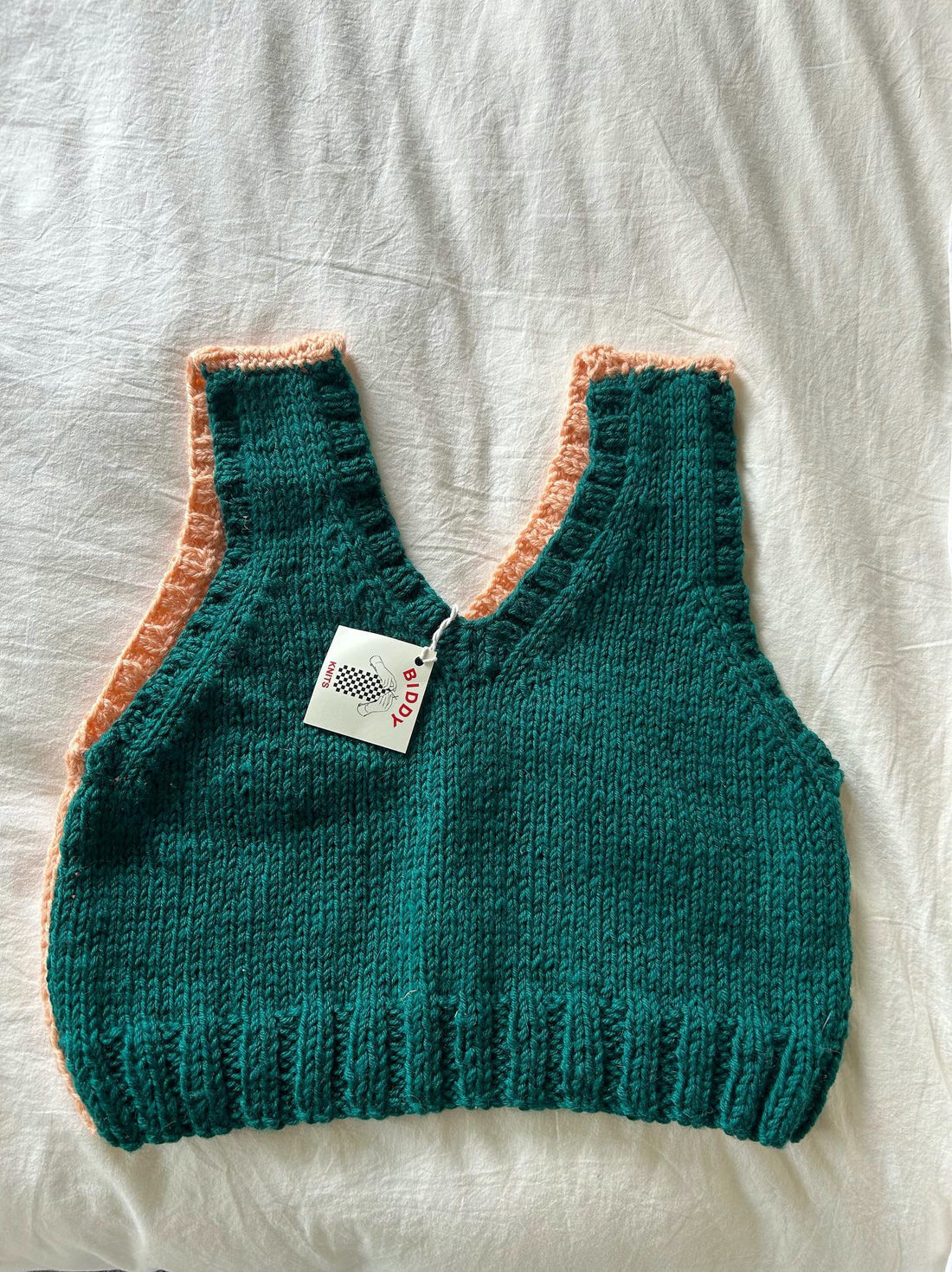 Reversible knitted vests - 5 colours