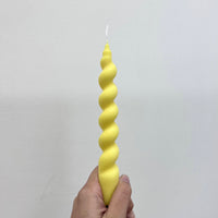 Swirl candles - 9 colours