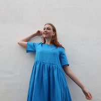 Maggie dress - Electric blue