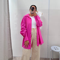 Eva cotton shirt - Pink