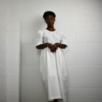 Eloise dress - Ivory cotton